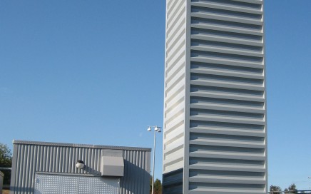 Göteborg Energi. Hollensen pelletspanna levererad i container. 1,5 MW pellets