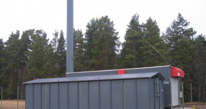 Vimmerby Energi AB. Transportabel central. 9 MW olja